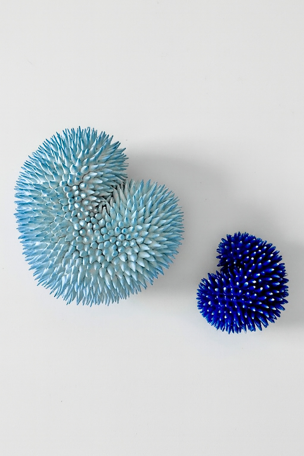 Object pair, top view