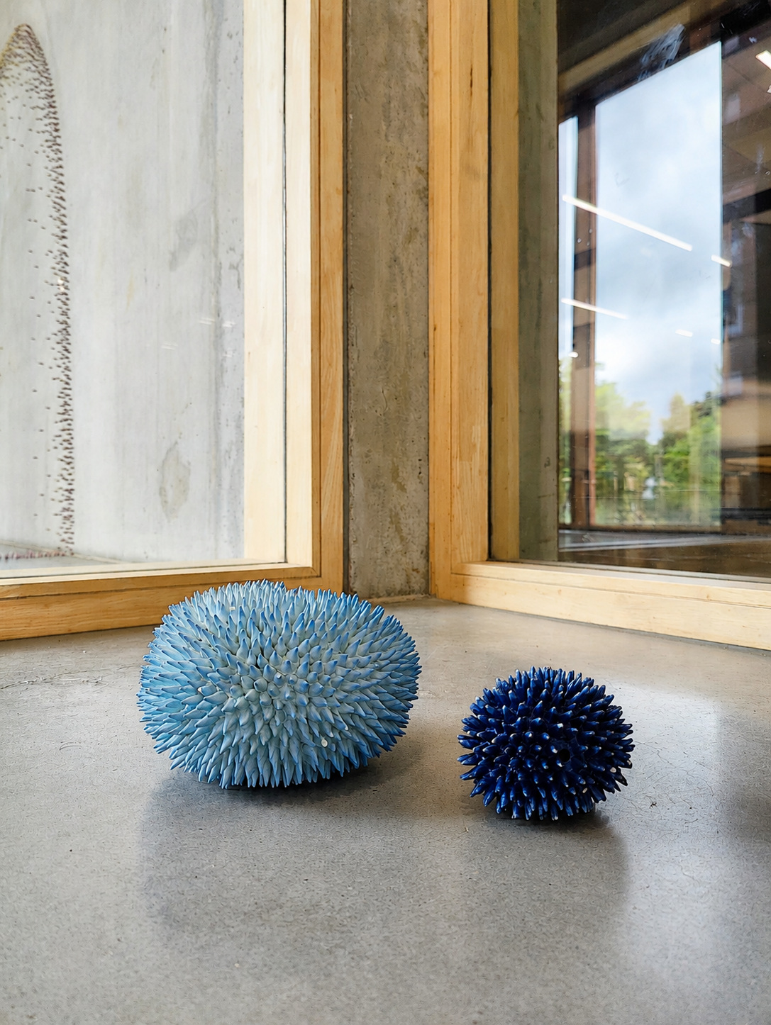 Blue Mass ceramic objects
